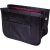 Pursfection Purse Organizer with RFID Technology (Black/Cabernet)