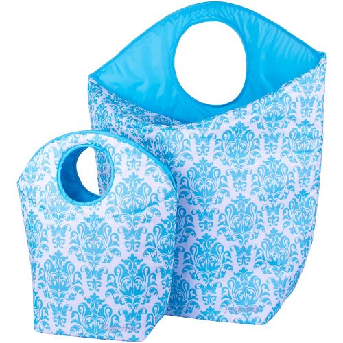 Pursfection Monogrammed Collapsible Multi-Purpose Tote Bag PICK YOUR INITIAL $44