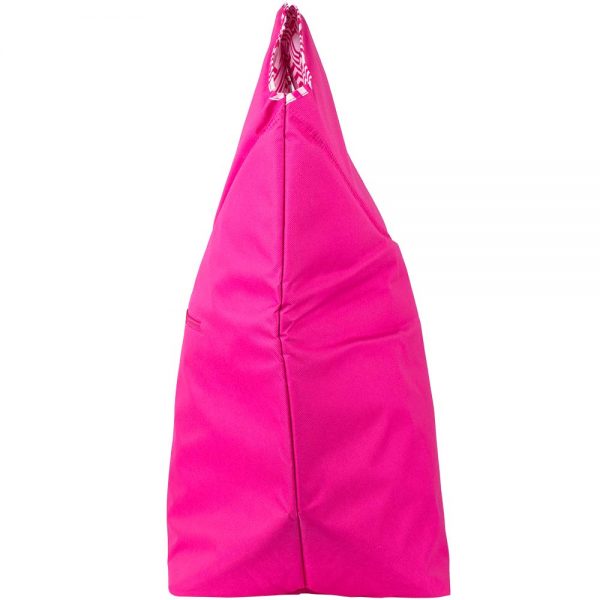 Pursfection Multi Purpose XL Shoulder Bag Women s Tote with Expandable Zippered Top Pink